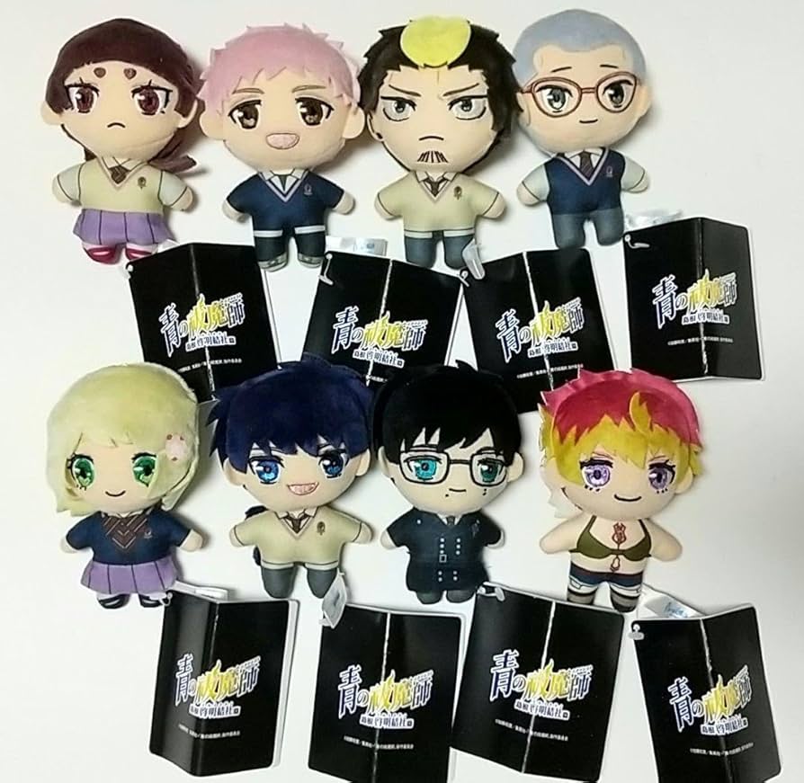 青の祓魔師島根啓明結社篇マスコット vol.1 vol.2 8種セット 青の祓魔師 島根啓明結社篇 マスコットVol.1｜プライズ・くじ